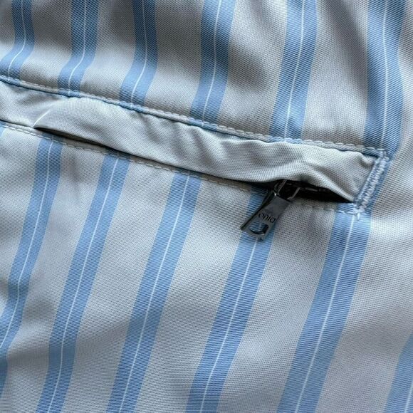 Onia Charles 7" Blue White Striped Swim Trunks Size XXL‎ Pockets - Picture 7 of 10